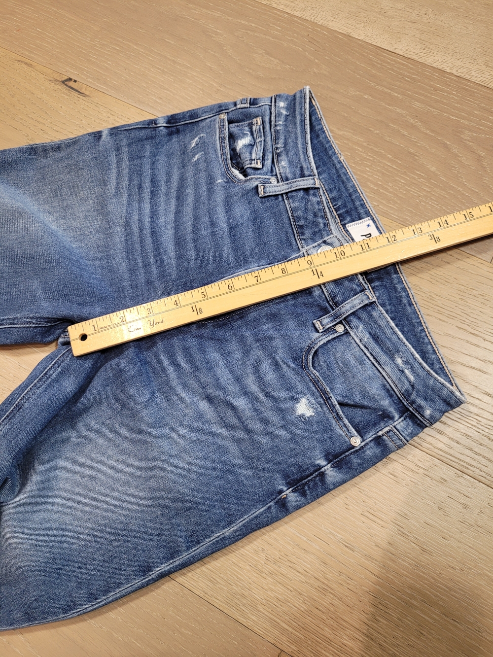 PAIGE Jeans Women's sz 28 Hoxton Slim Mid Rise Ankle Denim Jean - Picture 14 of 14